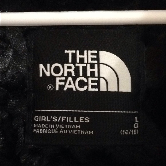 Girls The North Face Arctic Swirl Down Jacket LG - Picture 3 of 8